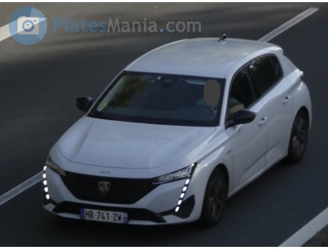 HB-741-ZW, Peugeot 308