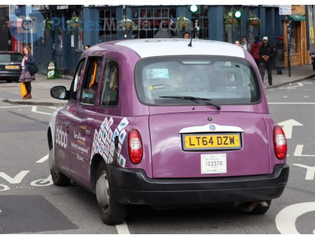 LT64 DZW, London Taxi Company TX4