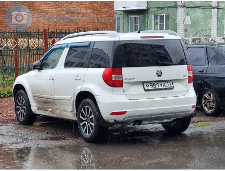 р981ун11, Skoda Yeti