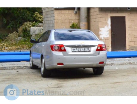 м432ае15, Chevrolet Epica