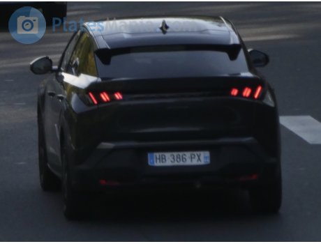 HB-386-PX, Peugeot 3008