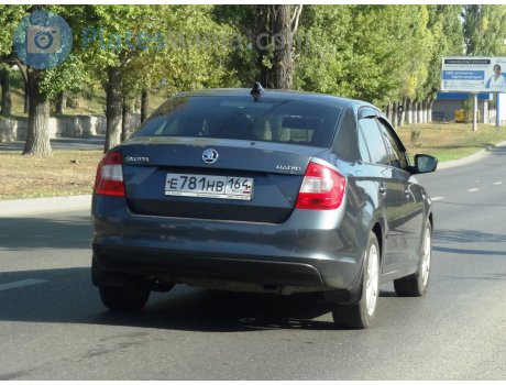 е781нв164, Skoda Rapid