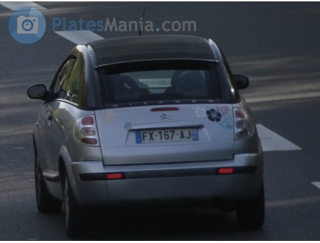 FX-167-AJ, Citroёn C3 Pluriel