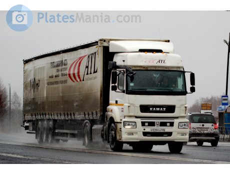 р539тн198, KamAZ 5490