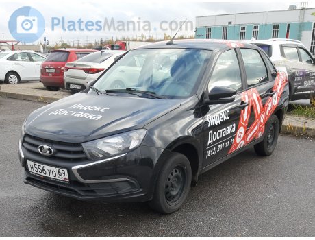 н556уо69, Lada (VAZ) 2190 Granta