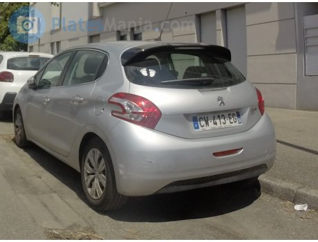 CW-413-EG, Peugeot 208