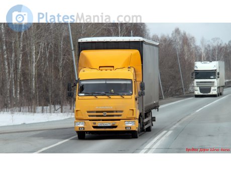 о876мх71, KamAZ 4308