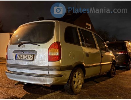CH 4154 AP, Vauxhall Zafira