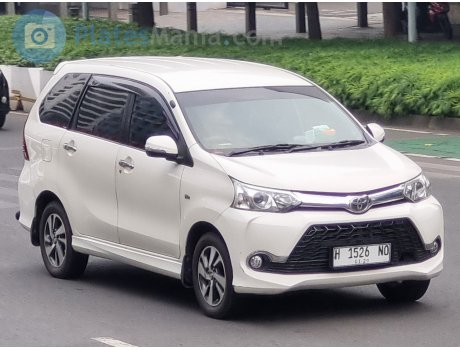H 1526 NO, Toyota Avanza