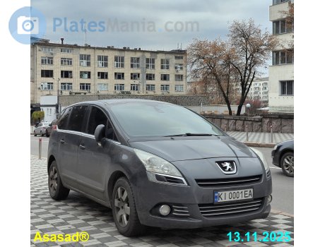KI 0001 EA, Peugeot 5008
