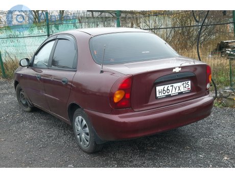 н667ух125, Chevrolet Lanos