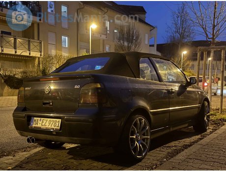 MA EZ 9781, Volkswagen Golf