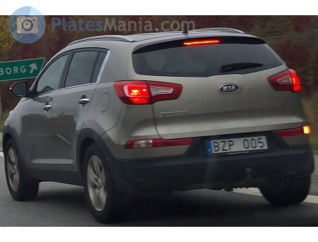 BZP 005, Kia Sportage