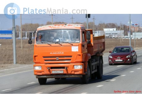о028вм154, KamAZ 4325