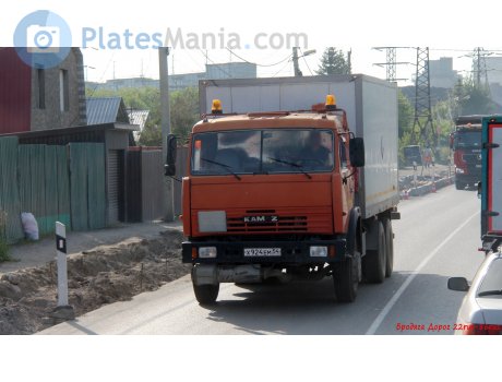 х924ем54, KamAZ 5322