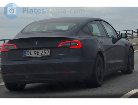 DL 96252, Tesla Model 3