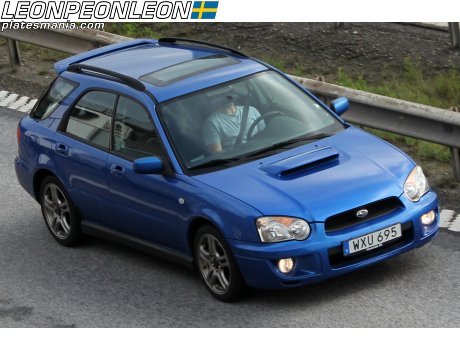 WXU 695, Subaru Impreza