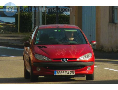 7885 YJ 25, Peugeot 206