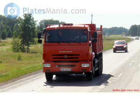 н861вк154, KamAZ 6511