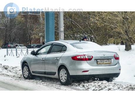 е002ур54, Renault Fluence