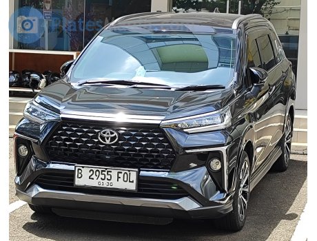 B 2955 FOL, Toyota Veloz