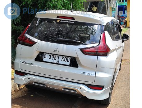 B 1961 KOD, Mitsubishi Xpander