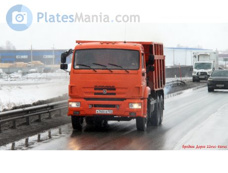 а760св122, KamAZ 6511