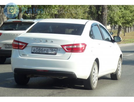 а086ре164, Lada (VAZ) Vesta