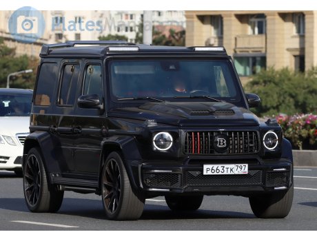 р663тк797, Mercedes-Benz G-Klasse