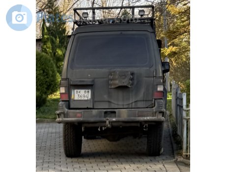 BK 3694 BM, Mitsubishi Pajero