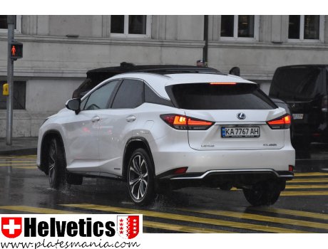 KA 7767 AH, Lexus RX