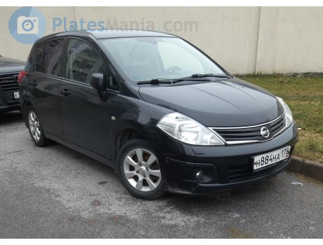 н884на178, Nissan Tiida