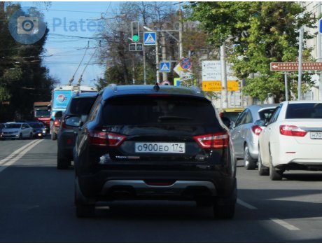 о900ео174, Lada (VAZ) Vesta