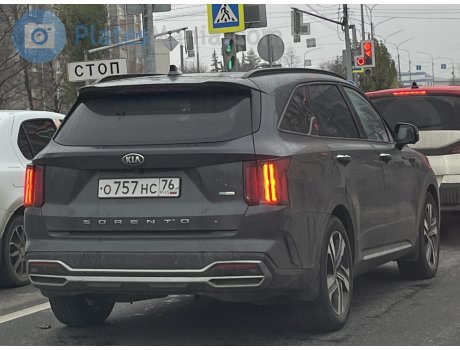 о757нс76, Kia Sorento