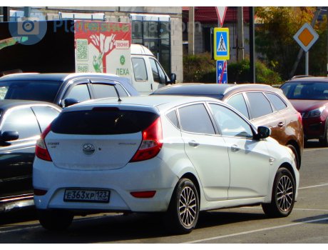 е363хр123, Hyundai Solaris