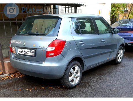 к668нх178, Skoda Fabia