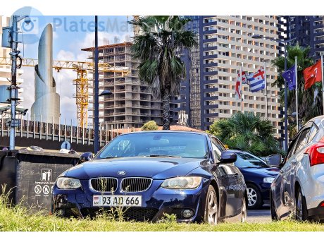 93 AD 666, BMW 3 Series