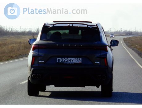 е022му193, Geely Coolray