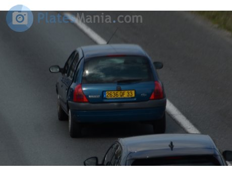 2636 QF 33, Renault Clio