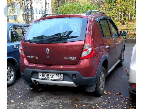 к808ас198, Renault Sandero