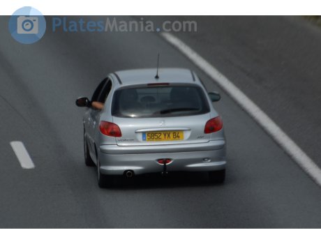 5852 YX 84, Peugeot 206