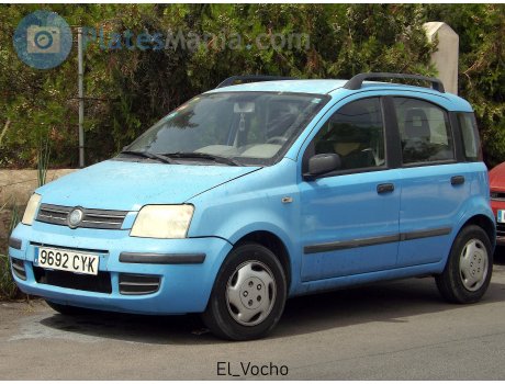 9692 CYK, FIAT Panda