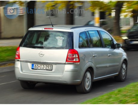 AO IJ-293, Opel Zafira