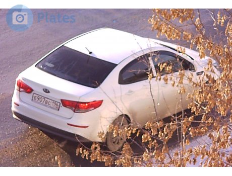 е907вс196, Kia Rio