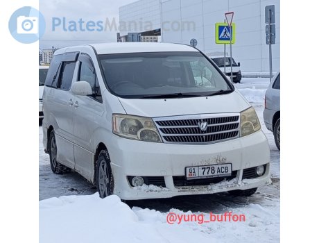 01 778 ACB, Toyota Alphard