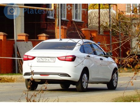 е741ра193, Lada (VAZ) Vesta