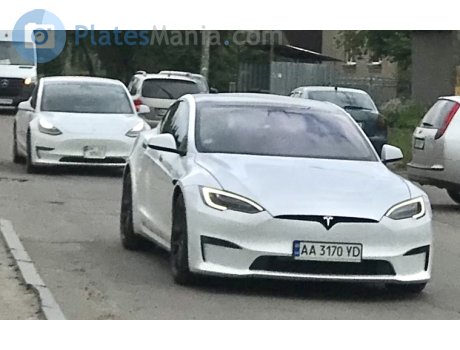 AA 3170 YD, Tesla Model S