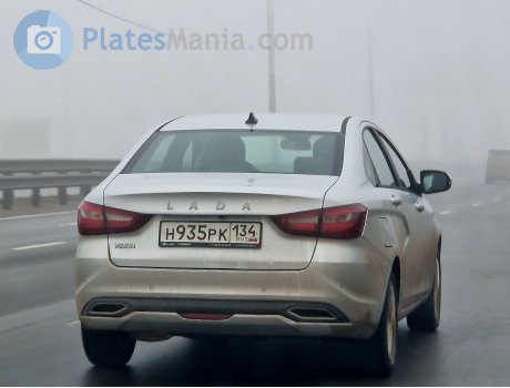 н935рк134, Lada (VAZ) Vesta