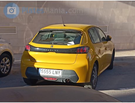 5555 LNY, Peugeot 208