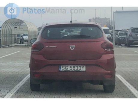 SG 5830Y, Dacia Sandero